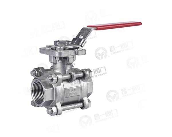 C302/C303 三片式高平臺螺紋球閥 C302/C303 三片式高平臺螺紋球閥