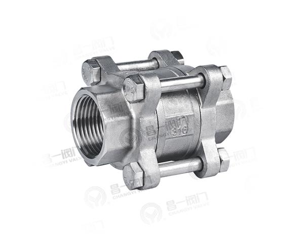 C609 三片式內螺紋止回閥 C609 三片式內螺紋止回閥