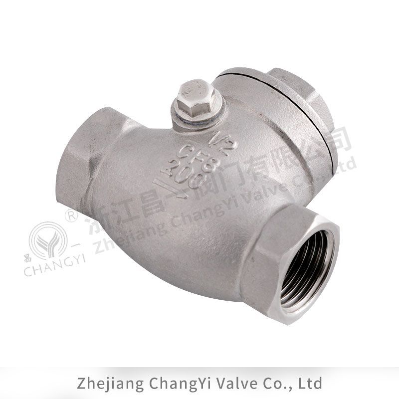 旋啟式不銹鋼內螺紋止回閥